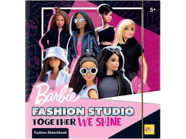 Lisciani LISCIANI BARBIE SKETCH BOOK TOGETHER FASHION STUDIO