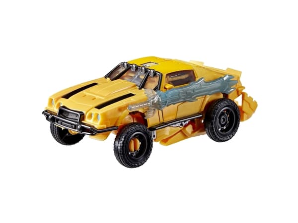 Transformers : Rise of the Beasts Beast-Mode Bumblebee, 6 vuosi/vuosia, Tuottaa ääntä, Muovi, Keltainen, 550 g