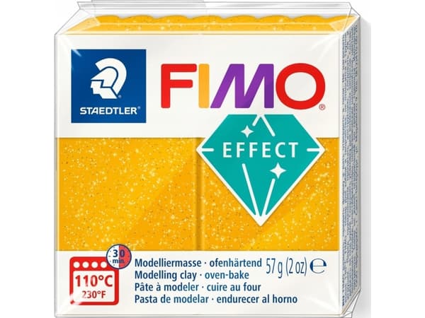 STAEDTLER Mod.masse Effect 57g guldglitter detaljhandel