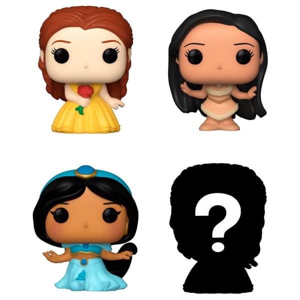 Blister 4 figures Bitty POP Disney Princess Belle