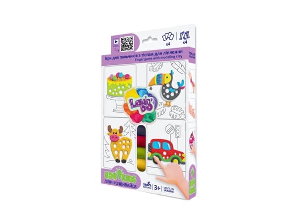 Lovin Play Dough Finger Games Set
