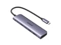 Miniatyrbild 1 av 2: Ugreen 15214, trådbunden, USB 3.2 Gen 1 (3.1 Gen 1) Type-C, 100 W, Violet, Metallic, MicroSD (TransFlash), SD, 64 GB