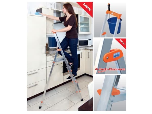 Aluminum ladder [SOLIDY, 126245]