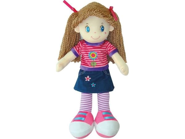 Smily Play Trasdocka 40 cm med brunt hår pratar och sjunger Smily Play