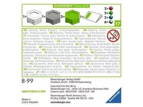 Ravensburger GraviTrax Accessory Ball Box