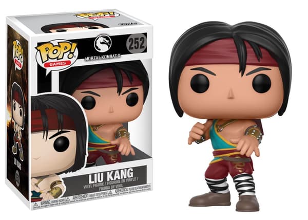 Funko Pop! Games Mortal Kombat X Liu Kang