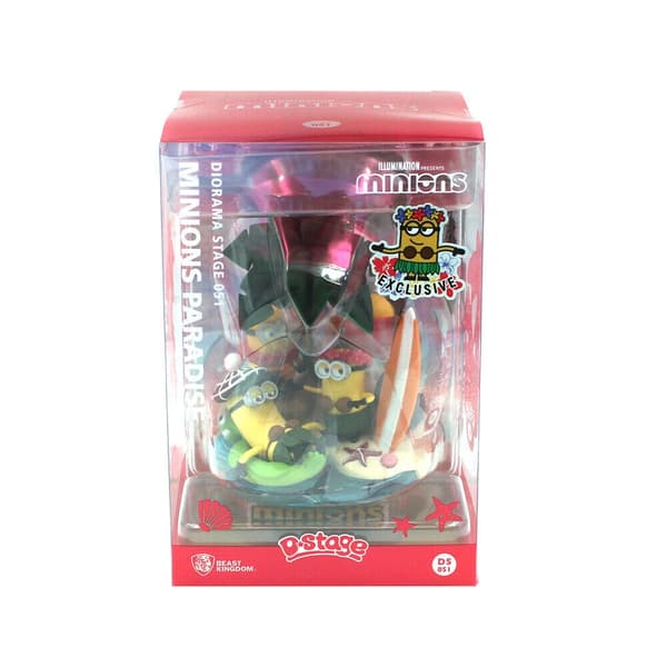 Beast Kingdom - Universal - Diorama-051 - Minionernas paradis - 15cm