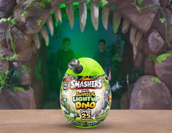Zuru Smashers Mega Jurassic Light Up Dino