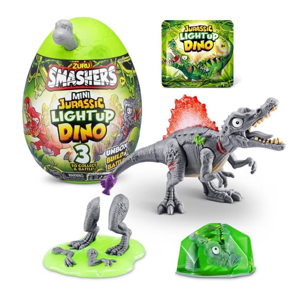 Zuru Smashers Mini Jurassic Light Up Dino
