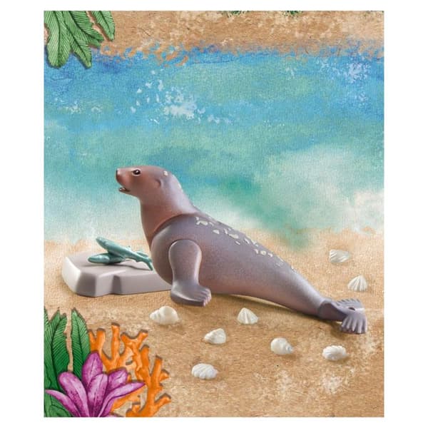 PLAYMOBIL - 71288 Wiltopia - Sea Lion - Blue - Multicolored - Mixed