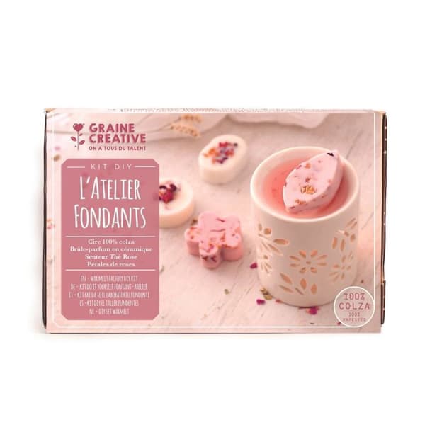 Gör-det-själv-kit - Fondantverkstaden med blommande ljus