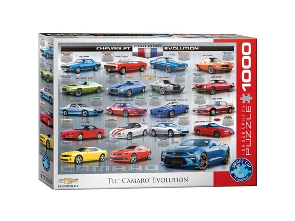 puzzle 1000 chevrolet the camaro evolution 6000-0733