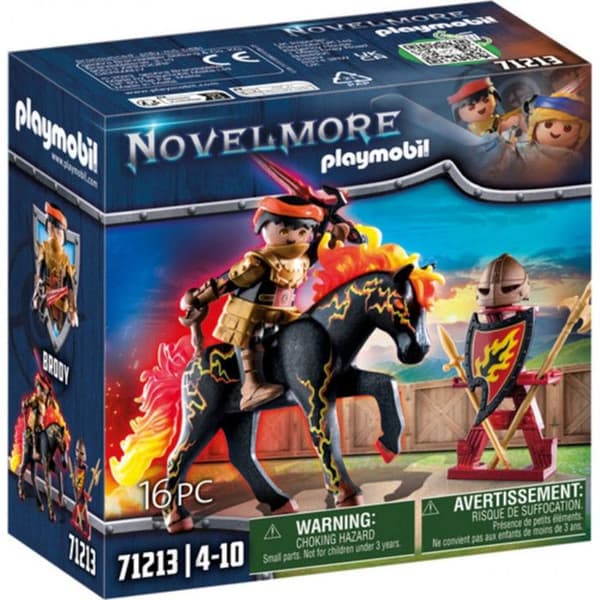 Playmobil 71213 Novelmore Knight Burnham Raider med eldhäst