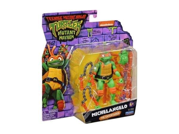 Turtles Mutant Mayhem Basic Figures Michelangelo