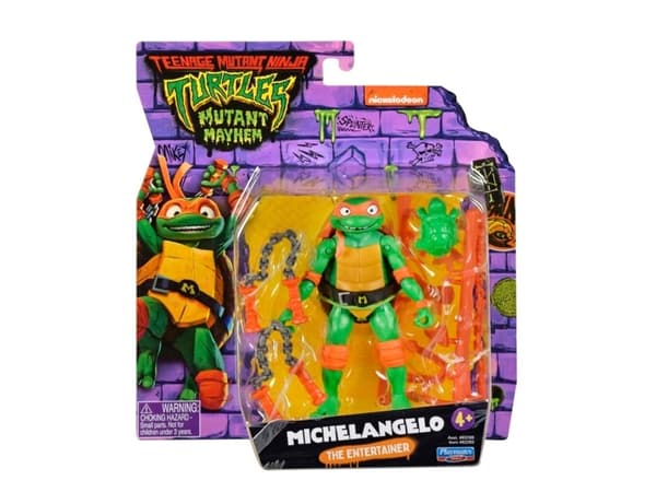 Turtles Mutant Mayhem Basic Figures Michelangelo
