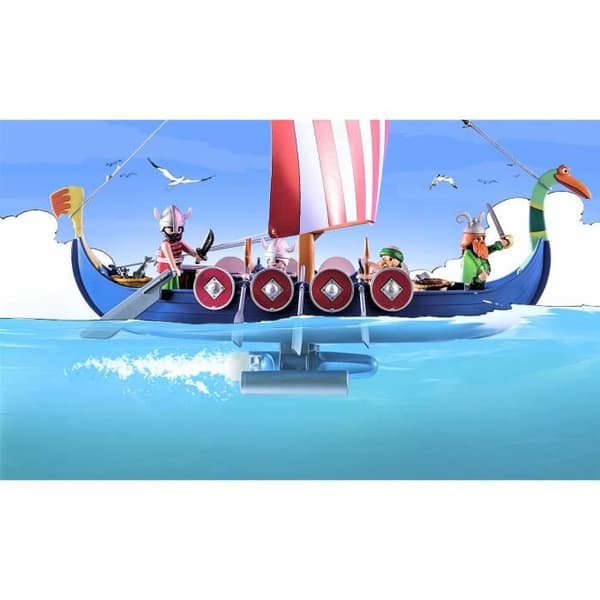 PLAYMOBIL Asterix adventskalender - Asterix och piraterna - 71087 - 125 bitar inklusive 7 tecken
