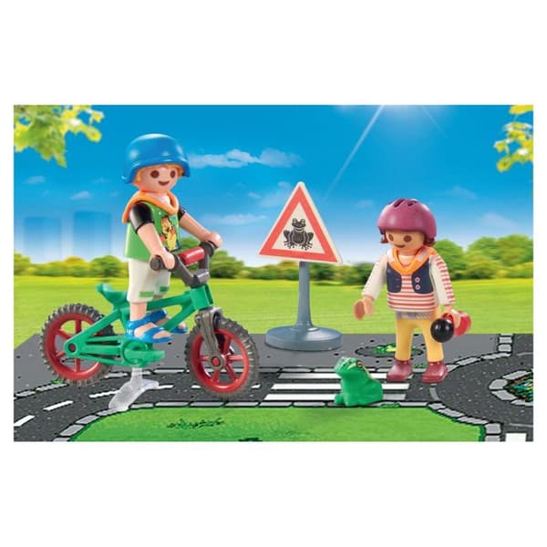 PLAYMOBIL - Trafiksäkerhetsklass - Röd - 71332