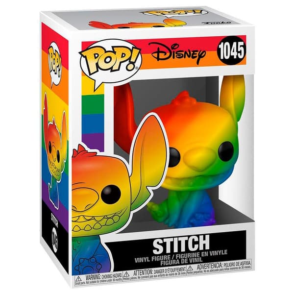 POP figure Disney Pride Stitch Rainbow