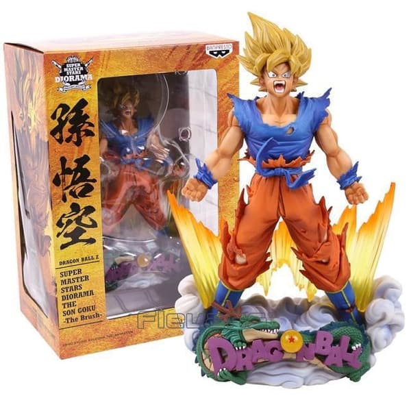 Super Master Stars Diorama med Son Goku i Super Saiyan