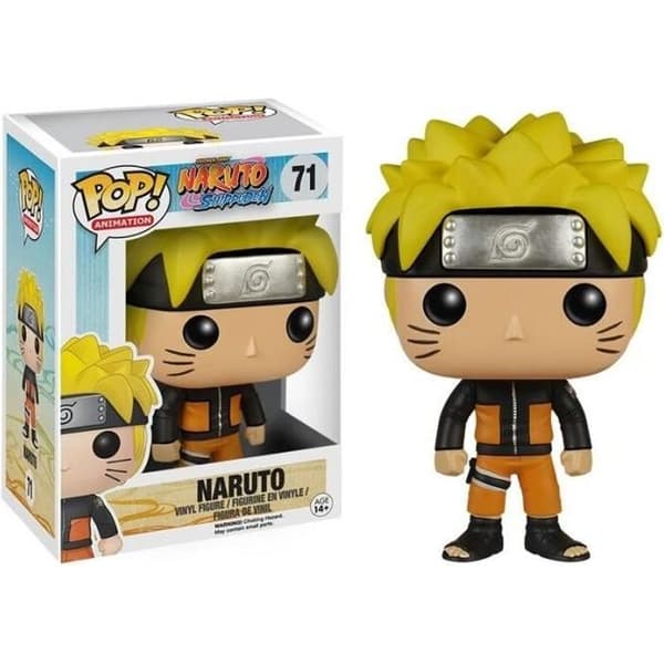 POP Animation Naruto Figur - FUNKO - Pop! Vinyl - Orange - För barn från 3 år och uppåt