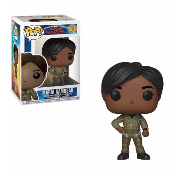 MARVEL - POP! Marvel Vinyl Bobble Head Maria Rambeau 9 cm