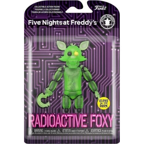 FUNKO ACTION FIGURE: Five Nights at Freddy's - Radioactive Foxy [] Vinyl Figu