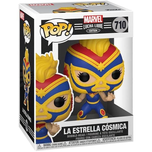 Funko Pop! Marvel - Luchadores - Captain Marvel