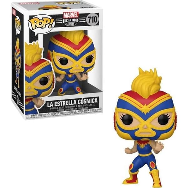 Funko Pop! Marvel - Luchadores - Captain Marvel