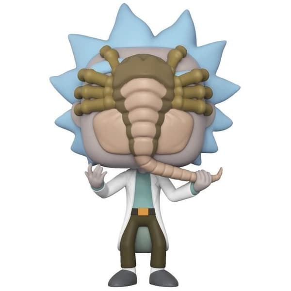 Funko Pop! Rick och Morty: Rick w/Facehugger