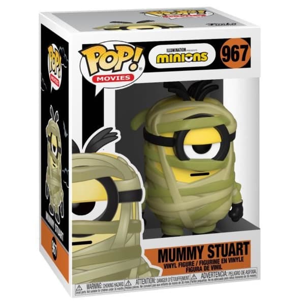 Funko Pop! Filmer Minions Halloween S1 Mummy Stuart