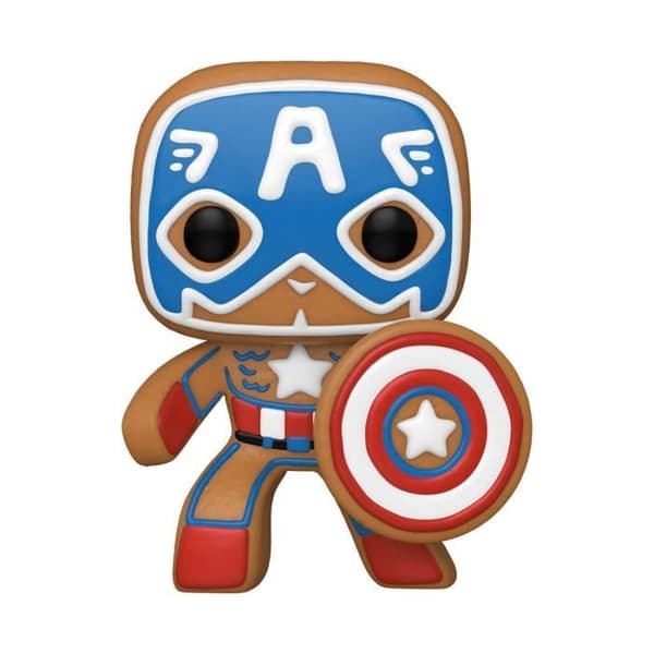 Funko Pop! Marvel: Holiday - Captain America