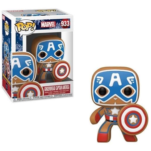 Funko Pop! Marvel: Holiday - Captain America