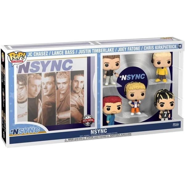Funko Pop! Deluxe-album: Nsync - Jc Chasez, Lance Bass, Justin Timberlake, Joey Fatone, Chris Kirkpatrick Nsync (Special Edition)