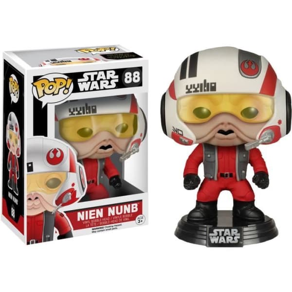 Funko Pop! Star Wars Ep.7: Nien Nunb med hjälm