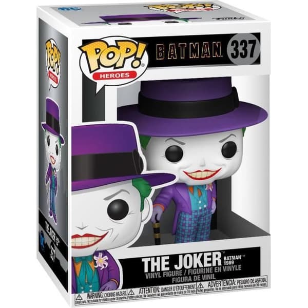 Funko POP! Heroes: Batman 1989-Joker med hatt