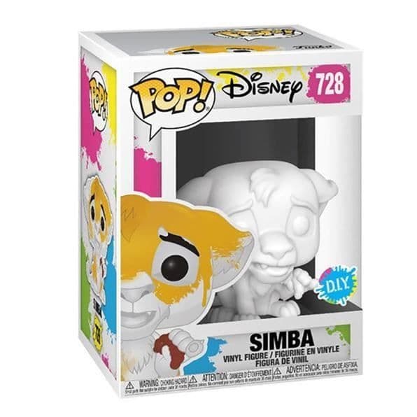 Figurin - FUNKO - Simba DIY - Vit - 3 år gammal - Inomhus - Barn