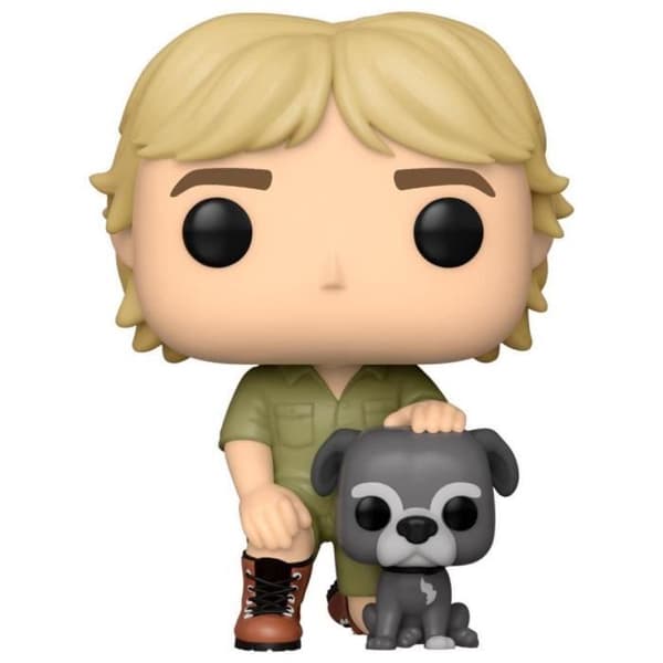 POP Steve Irwin figur med Sui - FUNKO - Samlarleksak - 9cm - Svart