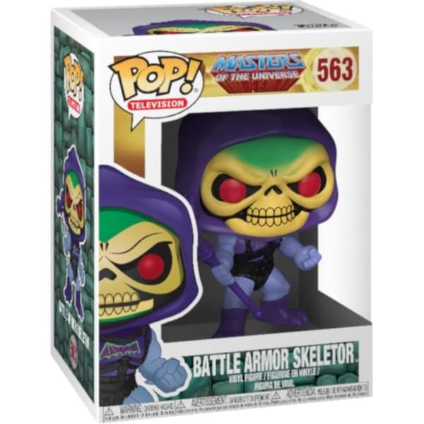 Figuriner - FUNKO - Skeletor Battle Armor - 10cm - Vinyl - För vuxna från 3 år