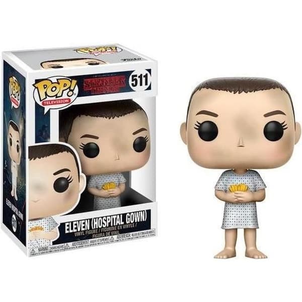 Funko Pop! Stranger Things: Eleven Hospital Gown - FUNKO - Pop! Vinyl - 9 cm - Vit