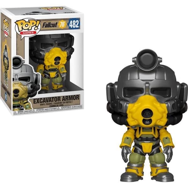 Funko Pop! Spel: Fallout 76 - Grävmaskin Power Armor