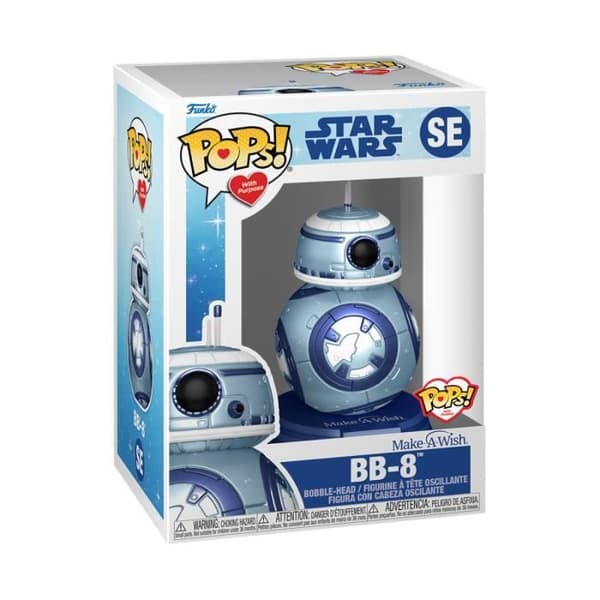 Funko Pop! Star Wars: Make a Wish 2022 - BB-8 (Metallic)
