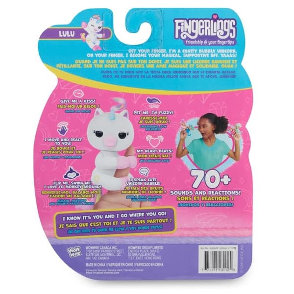 Fingerlings Lulu Baby Unicorn