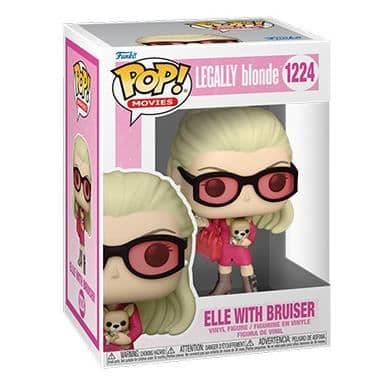 Figurine Funko Pop! - GAMESTOP LTD - Elle W/ Hund - 9 cm - PVC - Inomhus