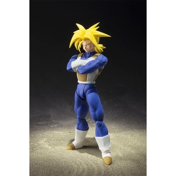 Figuarts Dragon Ball: Super Saiyan Trunks Figure - BANDAI NAMCO ENTERTAINMENT - Dragon Ball - 14 cm - Blandat