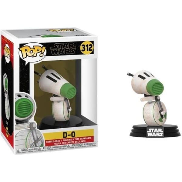 Funko Pop! Star Wars: Rise of Skywalker - D-O - Child - Pop! - Flerfärgad - Vit - FUNKO