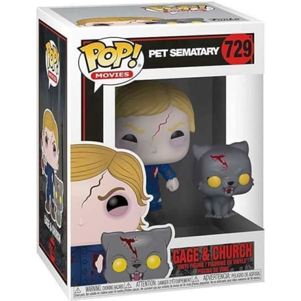 Funko Pop! Pop &amp; Buddy: Pet Sematary - Undead Gage &amp; Church