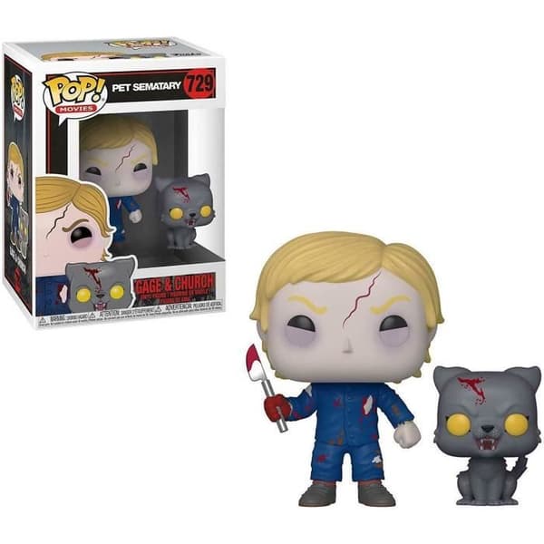 Funko Pop! Pop &amp; Buddy: Pet Sematary - Undead Gage &amp; Church