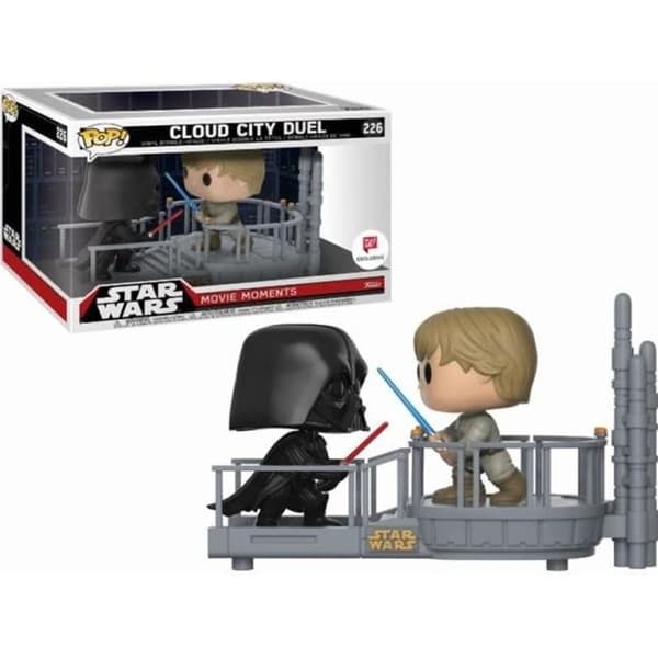 Funko Pop! Star Wars: Cloud City Duel - FUNKO - 9 cm Vinyl Bobble Head - Grå och Svart
