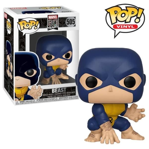 Funko Pop! Marvel X-Men 20th Beast - Leksak för barn från 3 år och uppåt