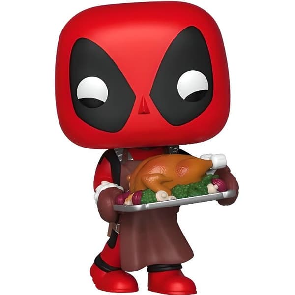 Funko Pop Figure - Marvel - Deadpool - Special Holiday Edition - Röd - Blandad